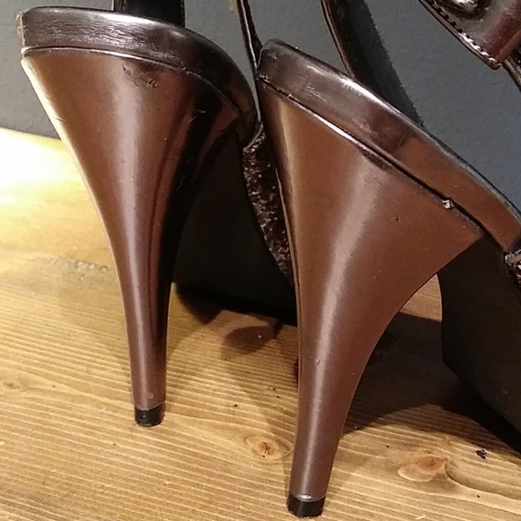 Steve Madden  glittered  heels - Picture 4 of 14